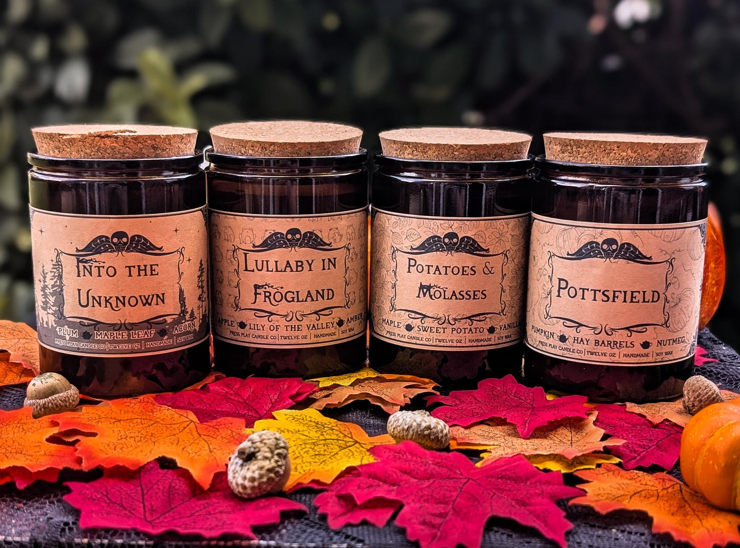 Potatoes & Molasses Candle | Over the Garden Wall Inspired | Maple Cinnamon Soy Candle