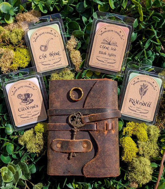 Elevenses Wax Melts | Hobbit Inspired Soy Wax Melts | Bergamot, Lemon & Black Tea Scent | Cozy Cottagecore Fandom Gift