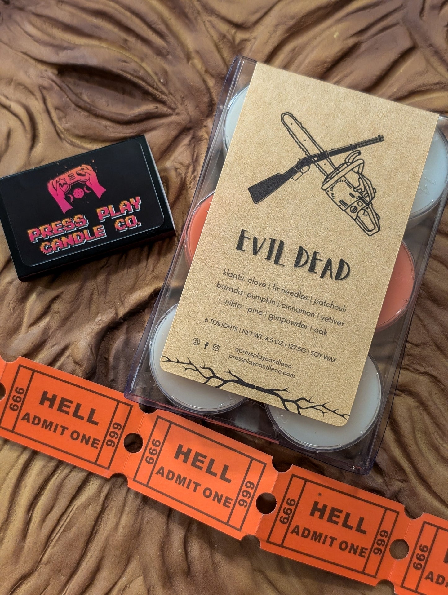 Evil Dead Tea Lights