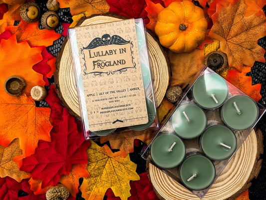 Lullaby in Frogland Tea Lights (6 Pack)