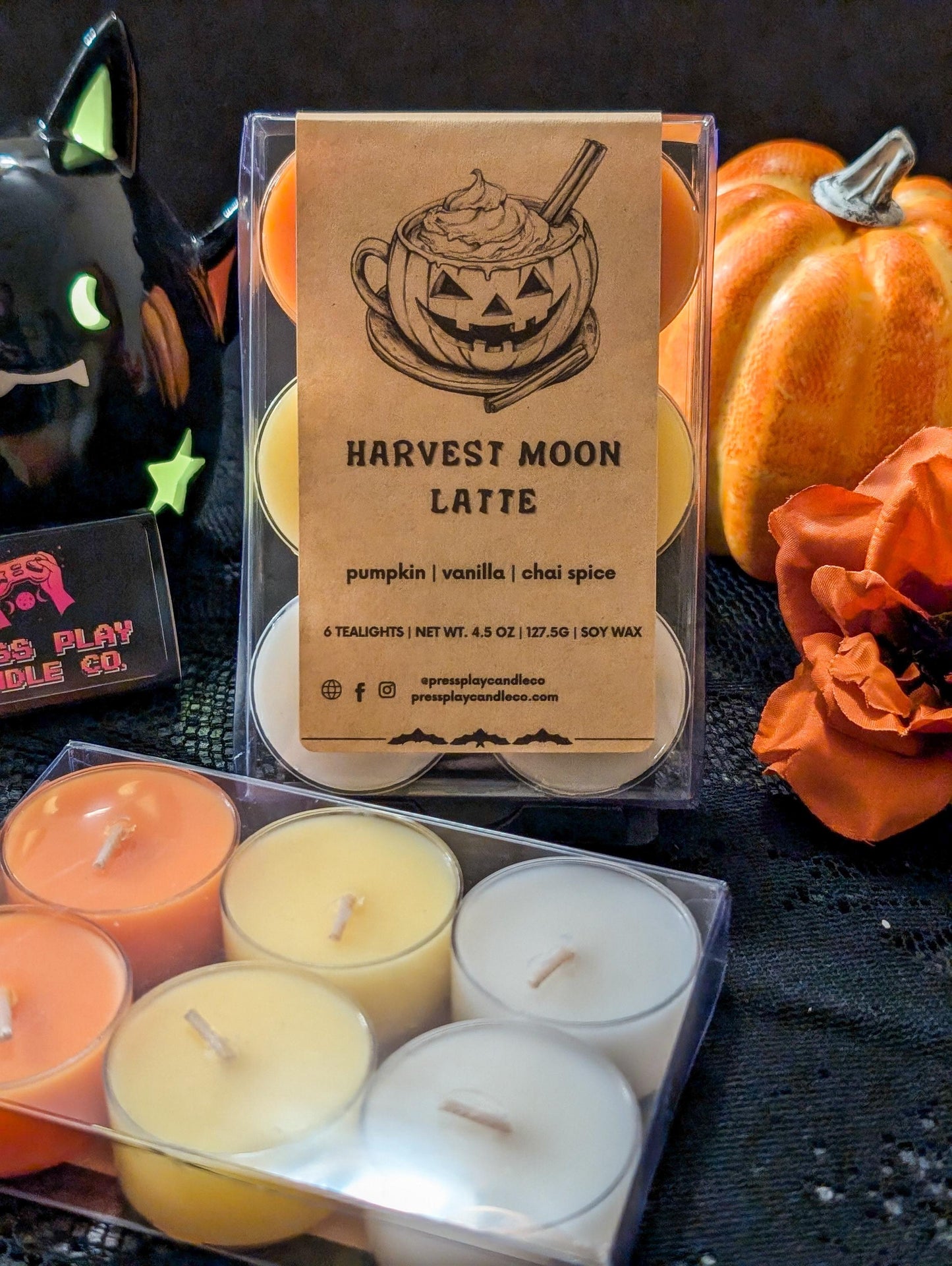 Harvest Moon Latte Tea Lights