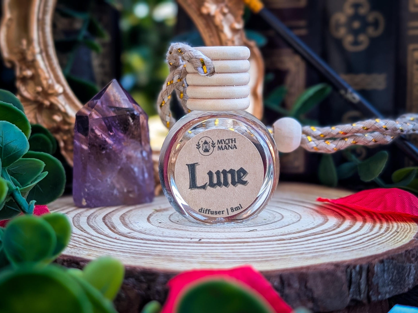 Lune Car Diffuser: Nectarine, Melon, Cucumber - Clair Obscur Expedition 33 Inspired